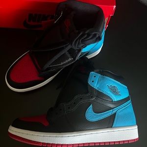 Jordan 1 Retro High Unc to Chi Womens Size 8